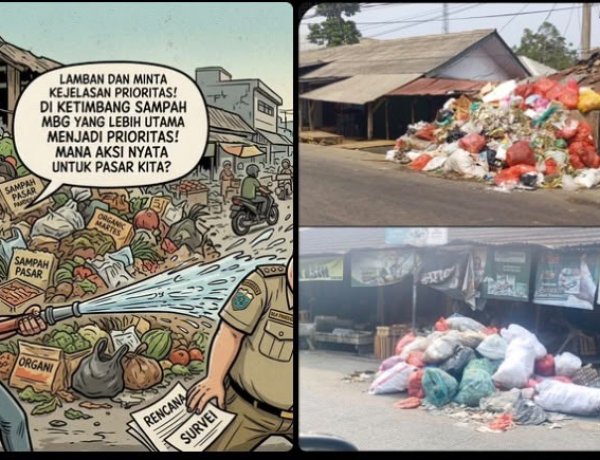 FORJA Banten Soroti Tumpukan Sampah di Pasar Picung, Bojong, dan Saketi, Kinerja DLH Pandeglang Dipertanyakan