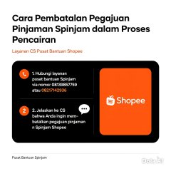 Begini Cara Menghubugi Cs Shopee Spinjam Yang Aman